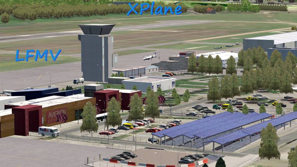 Pack VFR 84 Avignon Provence LFMV et Pujaut LFNT pour XPlane